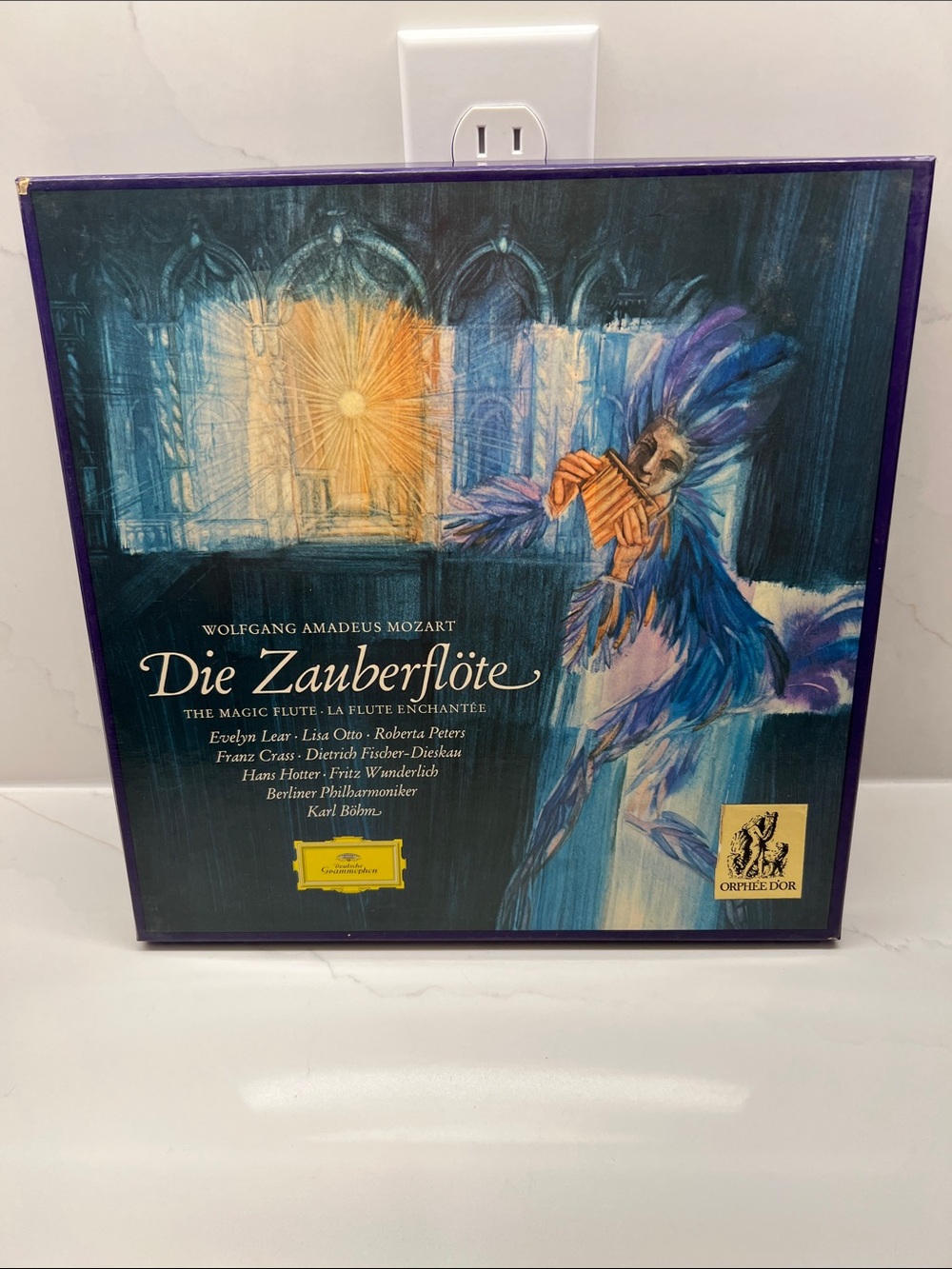 Wolfgang Amadeus Mozart “Die Zauberflöte” the magic flute  Vinyl Album